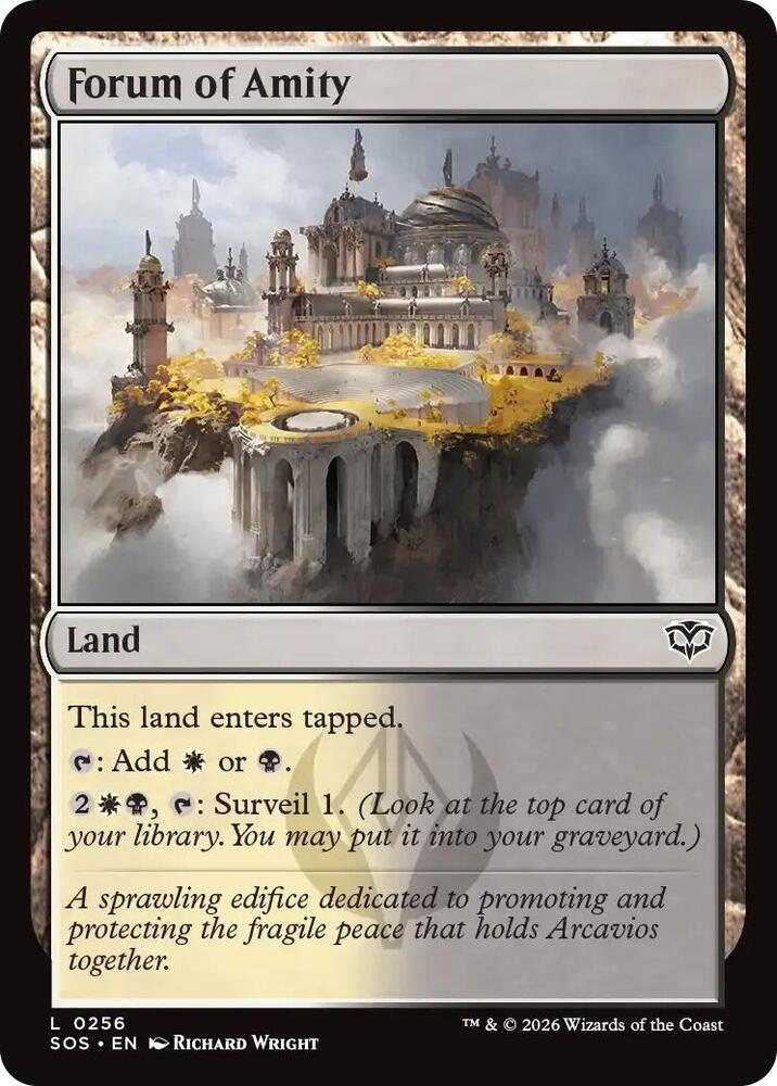 Forum of Amity 256 card from Secrets of Strixhaven