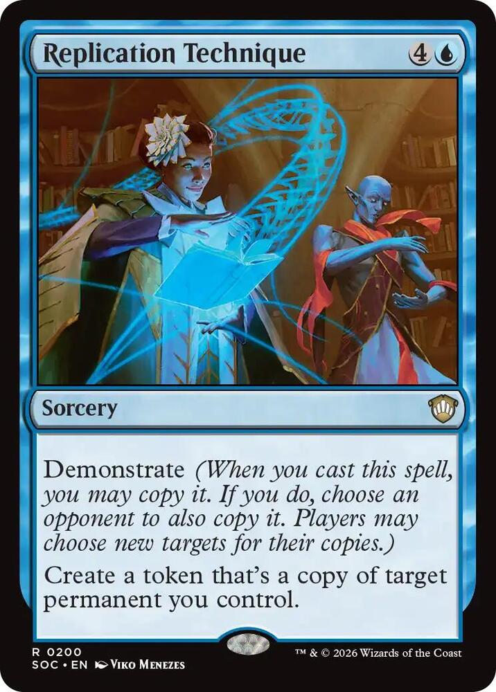 Replication Technique 200 card from Commander: Secrets of Strixhaven