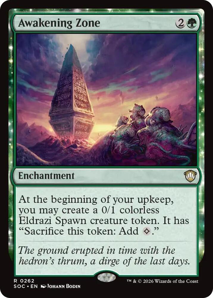 Awakening Zone 262 card from Commander: Secrets of Strixhaven