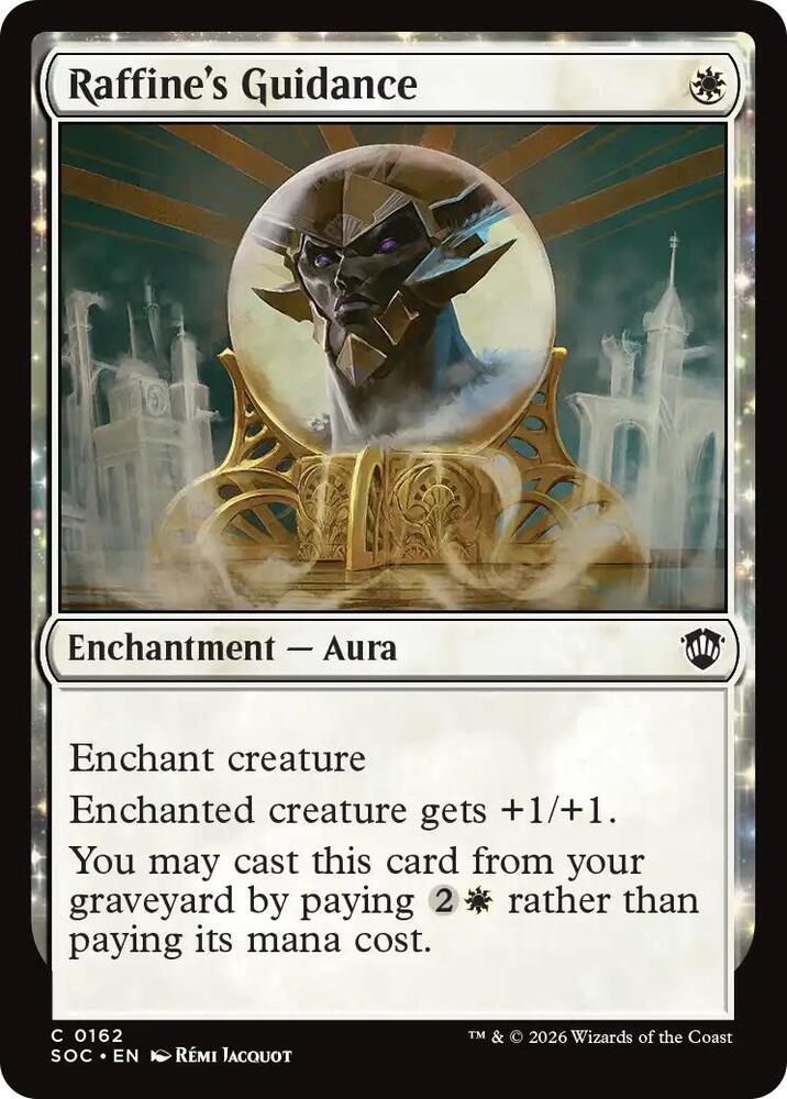 Raffine's Guidance 162 card from Commander: Secrets of Strixhaven