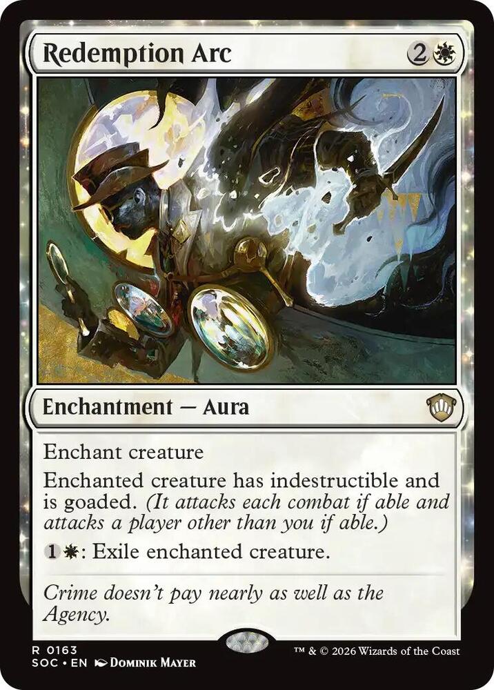 Redemption Arc 163 card from Commander: Secrets of Strixhaven