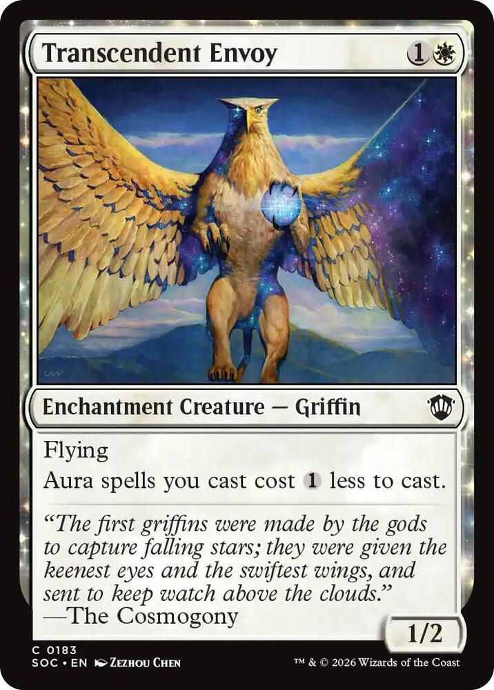 Transcendent Envoy 183 card from Commander: Secrets of Strixhaven