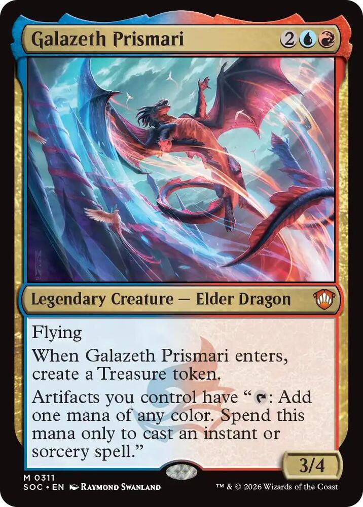 Galazeth Prismari 311 card from Commander: Secrets of Strixhaven