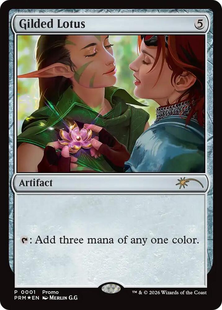 Gilded Lotus 1 card from WPN & Gateway Promos