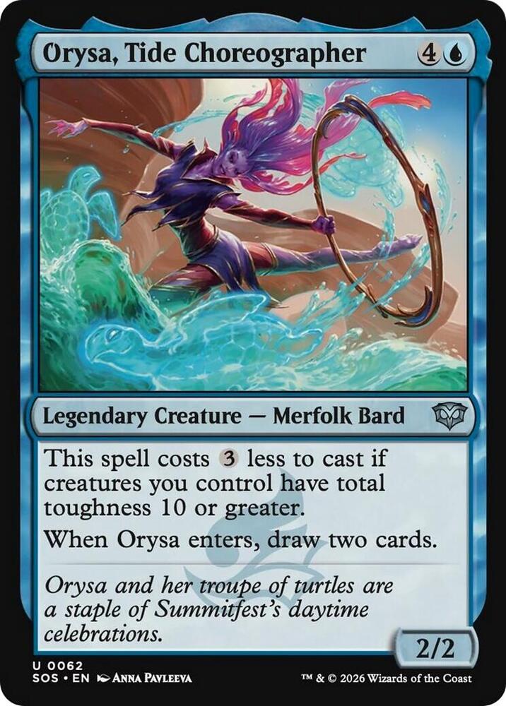 Orysa, Tide Choreographer 62 card from Secrets of Strixhaven