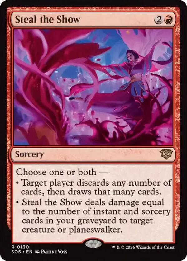 Steal the Show 130 card from Secrets of Strixhaven