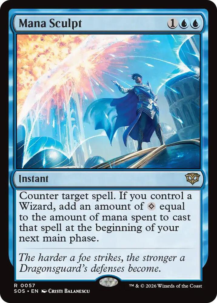Mana Sculpt 57 card from Secrets of Strixhaven