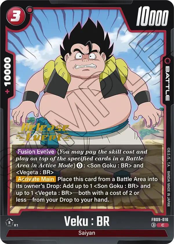 Veku : BR FB09-016 card from Dual Evolution Release Event Cards