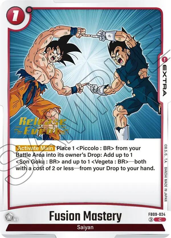 Fusion Mastery FB09-024 card from Dual Evolution Release Event Cards