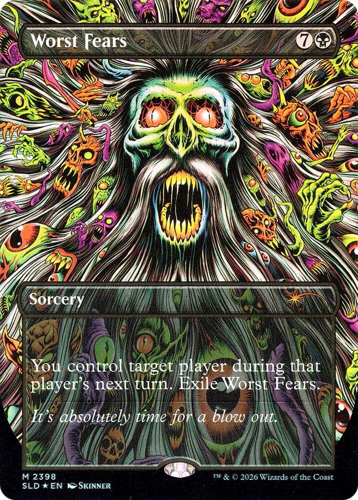 Worst Fears 2398 card from Secret Lair Drop Series