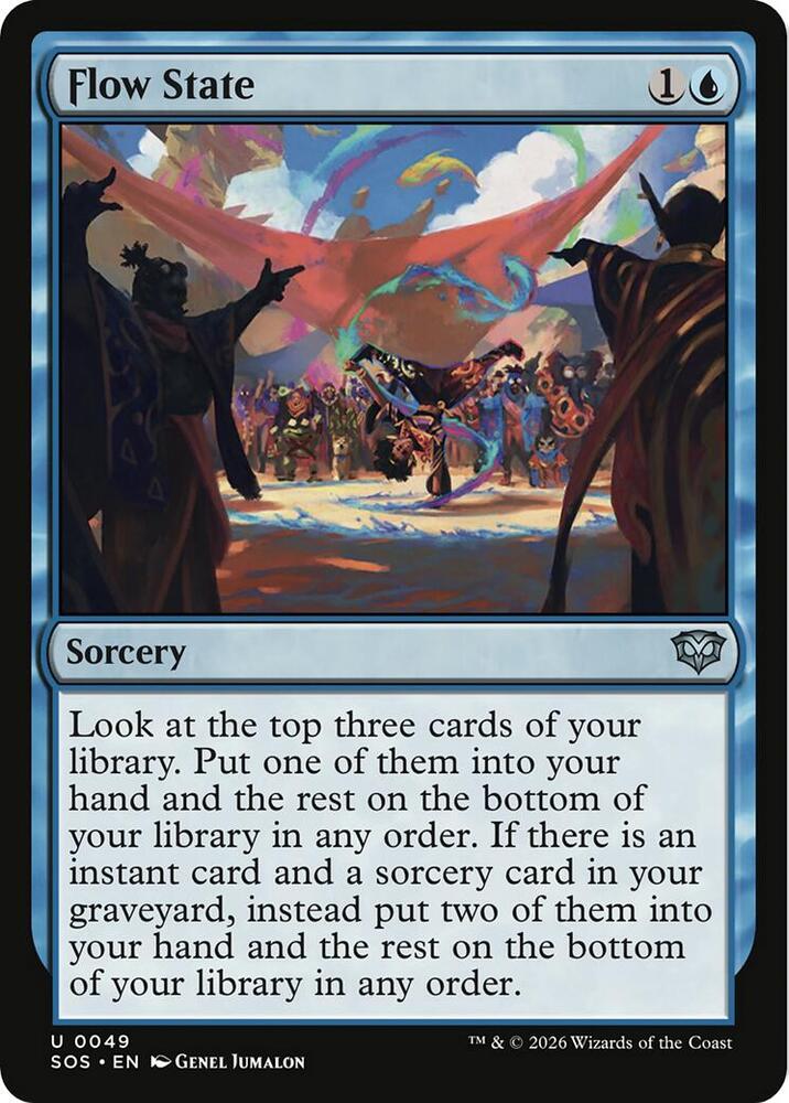 Flow State 49 card from Secrets of Strixhaven