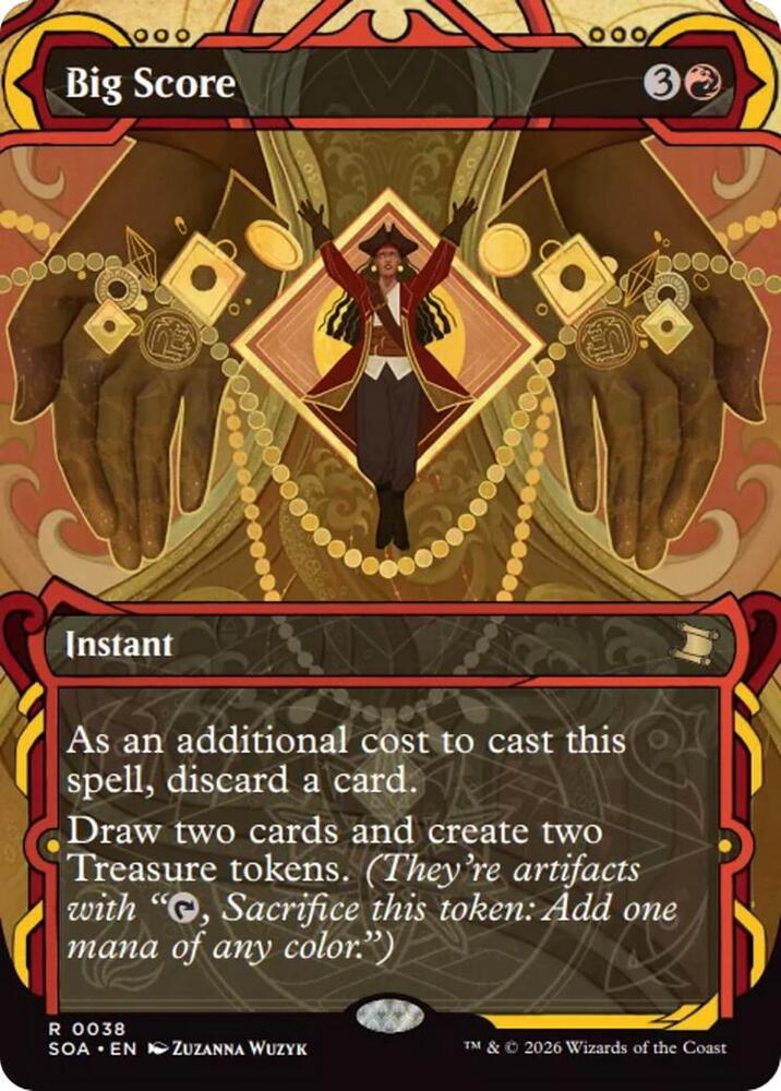 Big Score 38 card from Secrets of Strixhaven: Mystical Archive