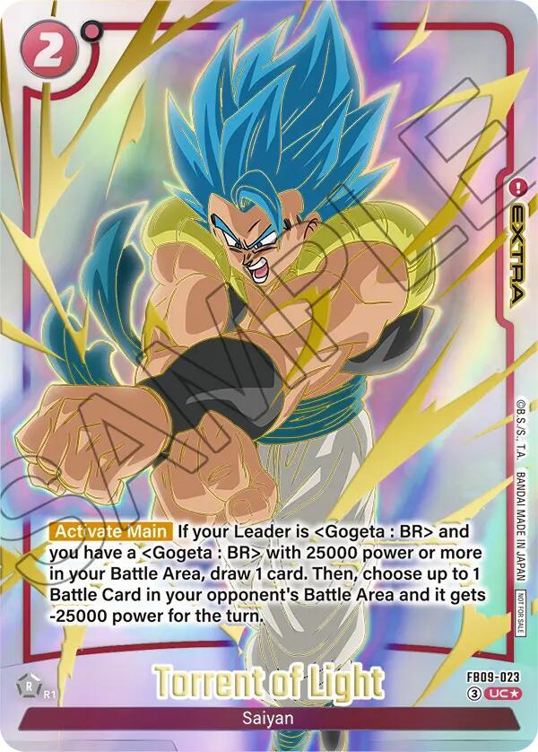 Torrent of Light (Limited Pack 26-27 WAVE1) FB09-023 card from Tournament and Championship Promos