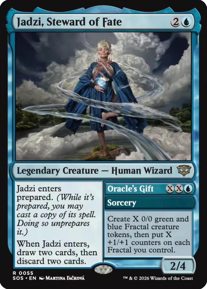 Jadzi, Steward of Fate 55 card from Secrets of Strixhaven