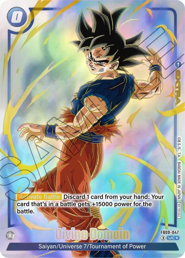 Divine Domain (Limited Pack 26-27 WAVE1) FB09-047 card from Tournament and Championship Promos