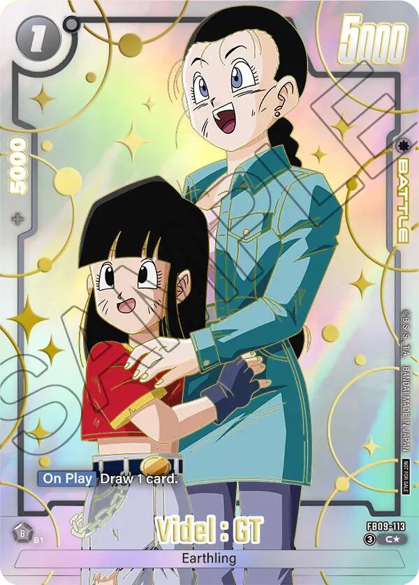 Videl : GT (Limited Pack 26-27 WAVE1) FB09-113 card from Tournament and Championship Promos