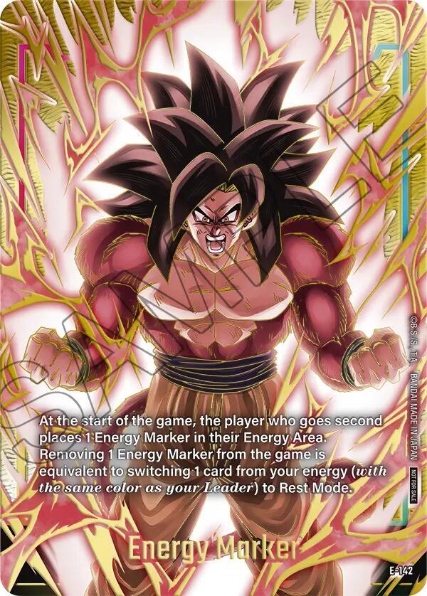 Energy Marker E-142 card from Fusion World Energy Markers