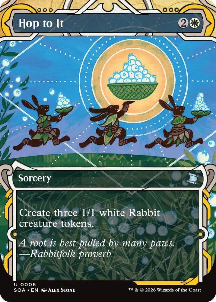 Hop to It 6 card from Secrets of Strixhaven: Mystical Archive