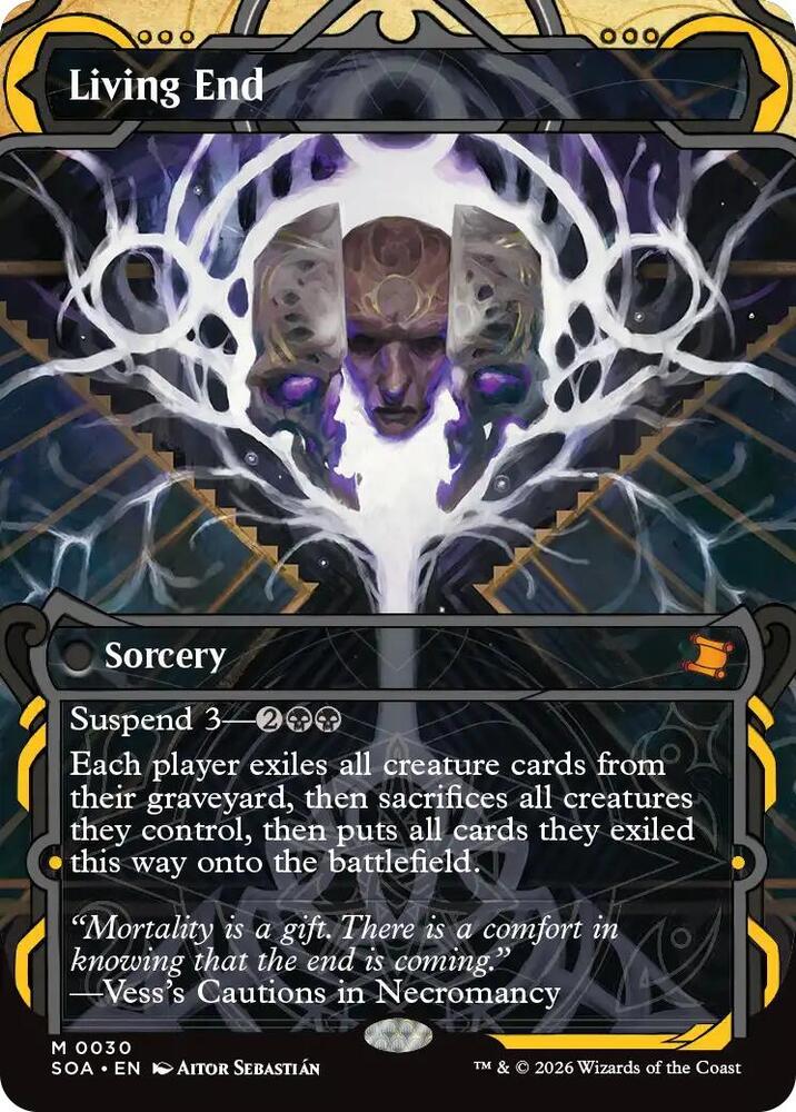 Living End 30 card from Secrets of Strixhaven: Mystical Archive