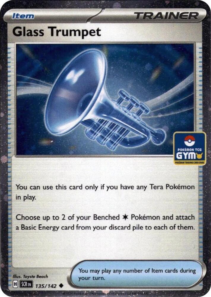 Glass Trumpet (Gym Stamp Asia Exclusive) 135/142 card from Miscellaneous Cards & Products