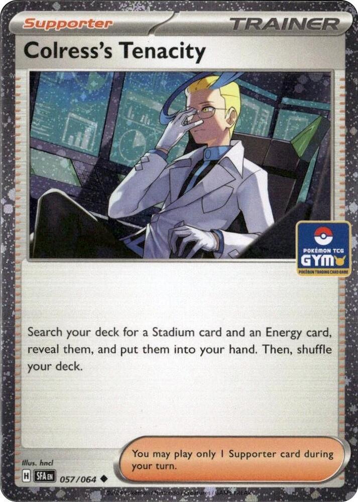 Colress's Tenacity (Gym Stamp Asia Exclusive) 057/064 card from Miscellaneous Cards & Products