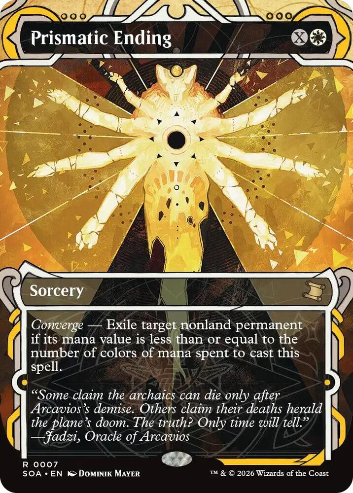 Prismatic Ending 7 card from Secrets of Strixhaven: Mystical Archive