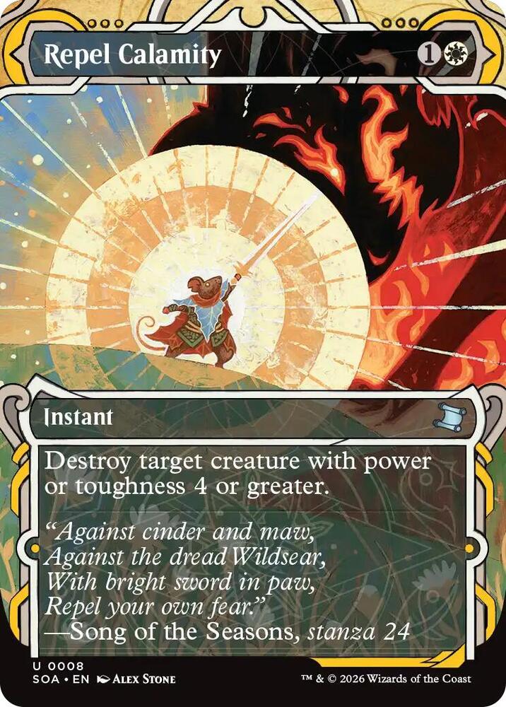 Repel Calamity 8 card from Secrets of Strixhaven: Mystical Archive