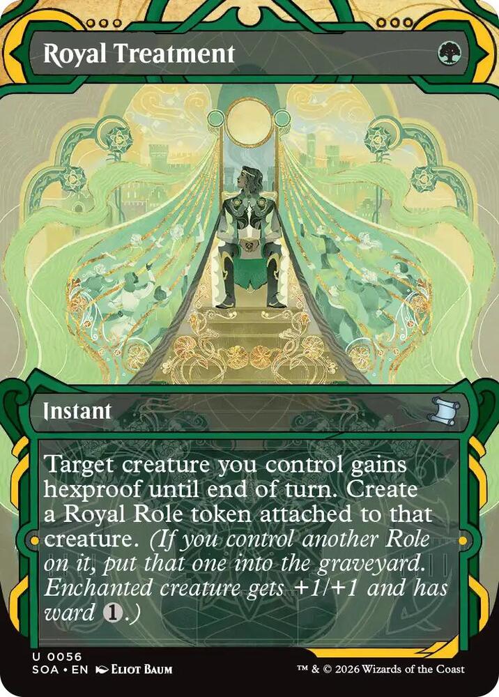 Royal Treatment 56 card from Secrets of Strixhaven: Mystical Archive