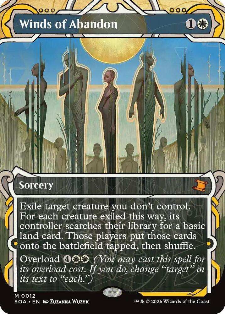 Winds of Abandon 12 card from Secrets of Strixhaven: Mystical Archive