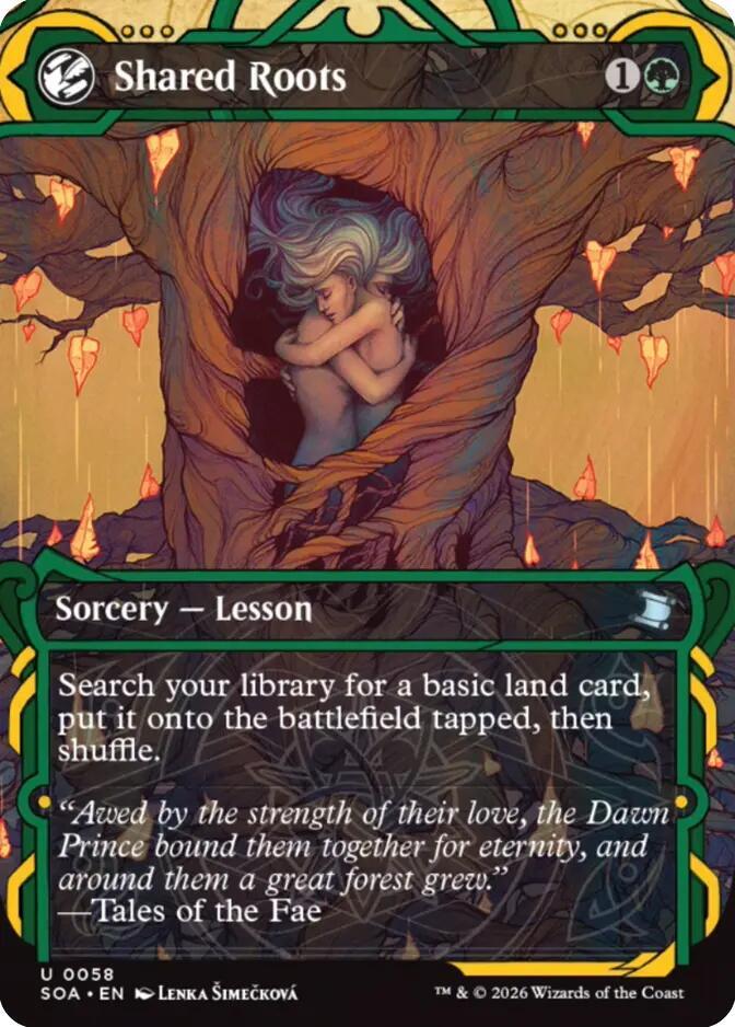 Shared Roots 58 card from Secrets of Strixhaven: Mystical Archive