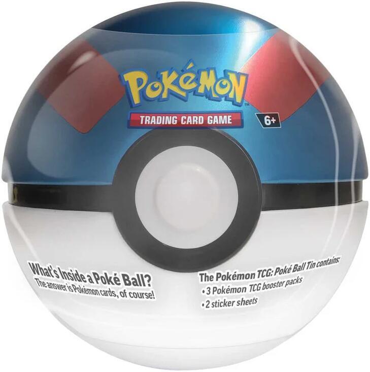 Pokemon - Poke Ball Tin - Great Ball (Q4 2025) card from Miscellaneous Cards & Products
