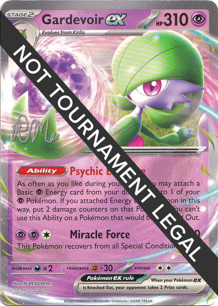 Gardevoir ex - 2025 (Riley McKay) card from World Championship Decks