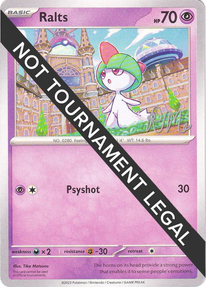 Ralts - 2025 (Riley McKay) card from World Championship Decks