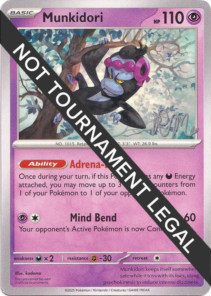 Munkidori - 2025 (Riley McKay) card from World Championship Decks