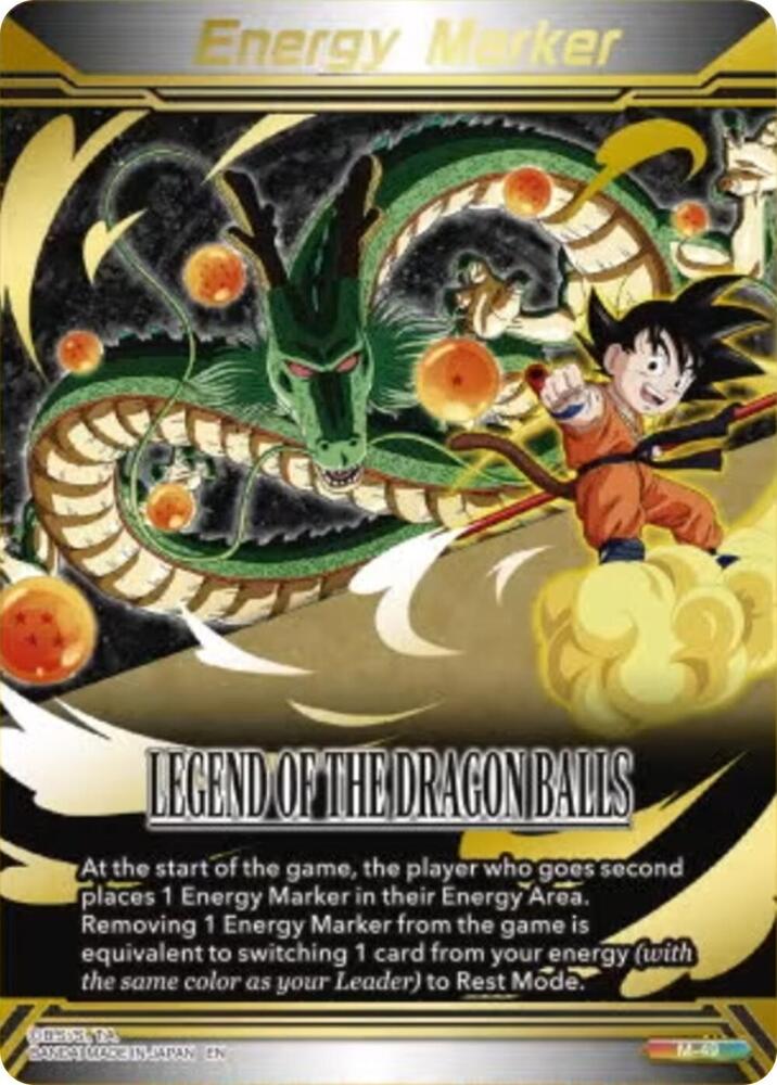 Energy Marker - Legend of the Dragon Balls (Gold-Stamped) M-49 card from Three Glorious Fighters