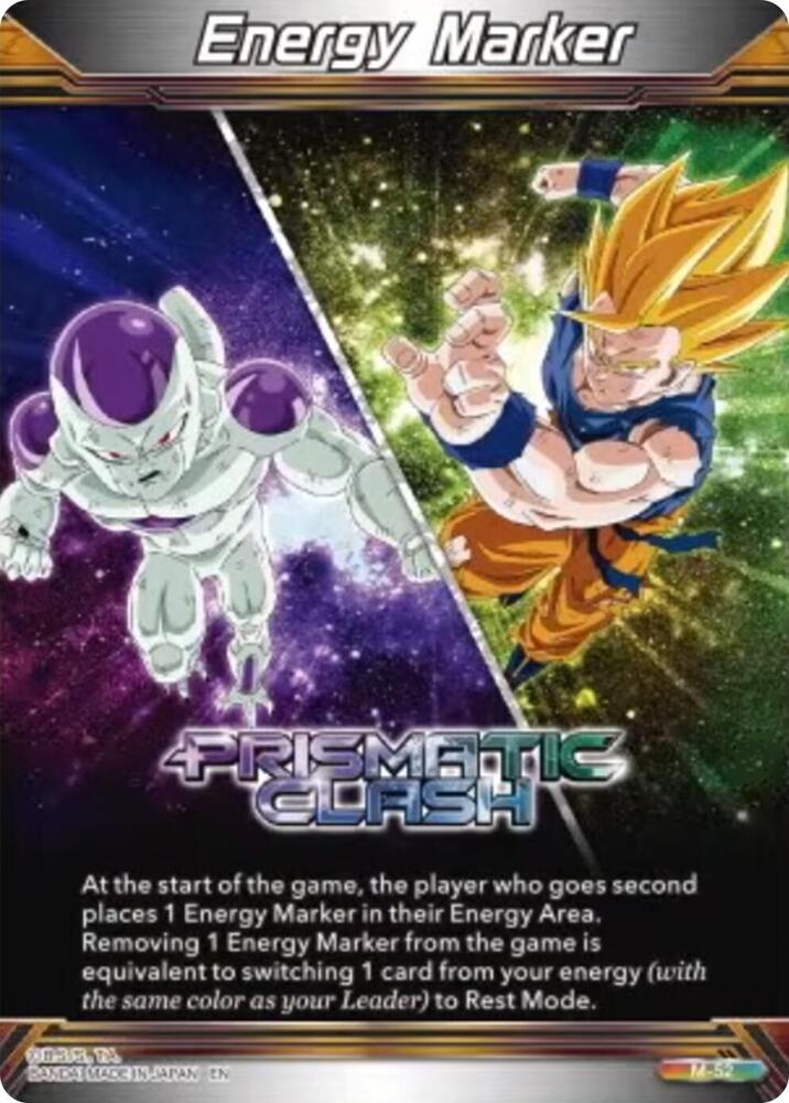 Energy Marker - Prismatic Clash M-52 card from Three Glorious Fighters