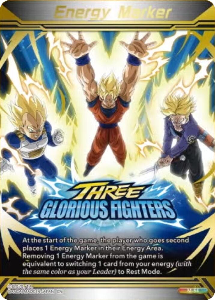 Energy Marker - Three Glorious Fighters (Gold-Stamped) M-54 card from Three Glorious Fighters