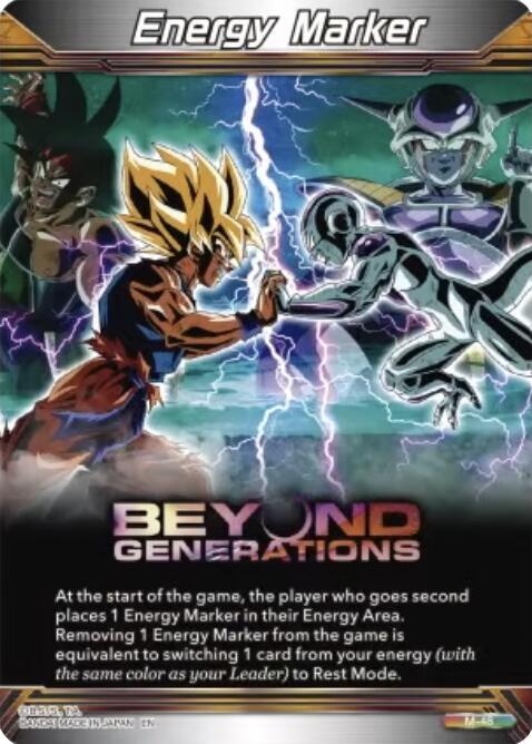 Energy Marker - Beyond Generations M-48 card from Three Glorious Fighters