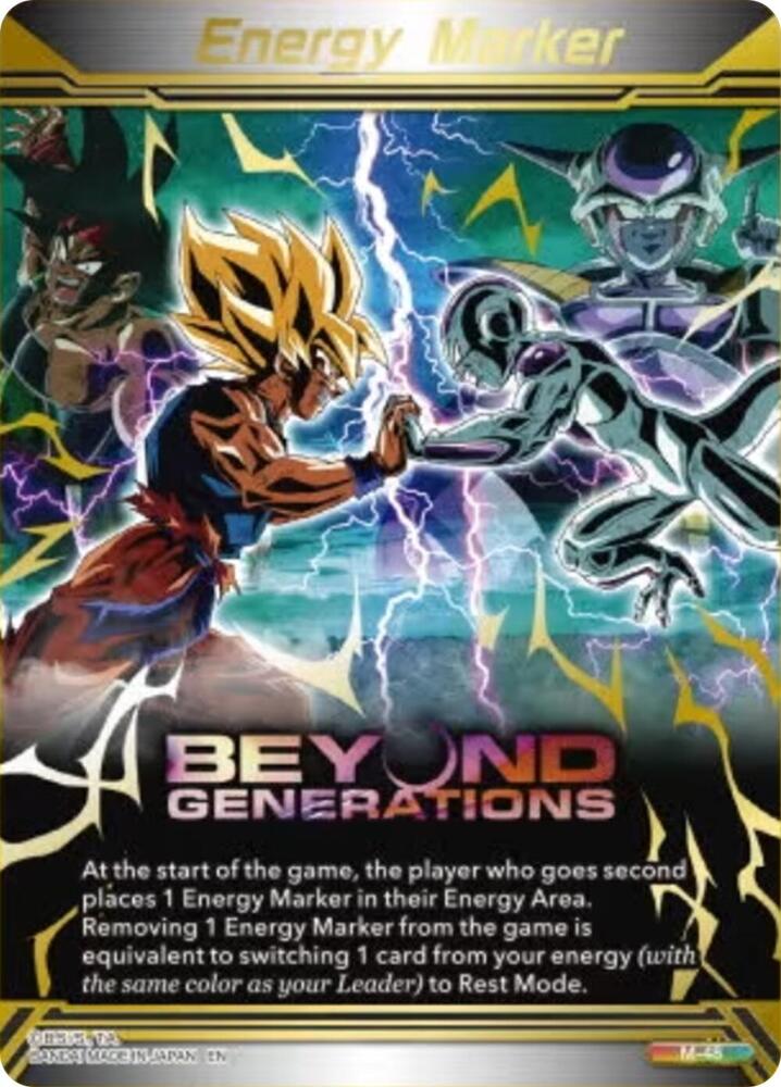 Energy Marker - Beyond Generations (Gold-Stamped) M-48 card from Three Glorious Fighters
