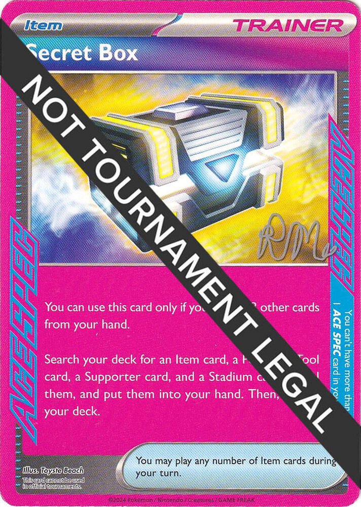 Secret Box - 2025 (Riley McKay) card from World Championship Decks