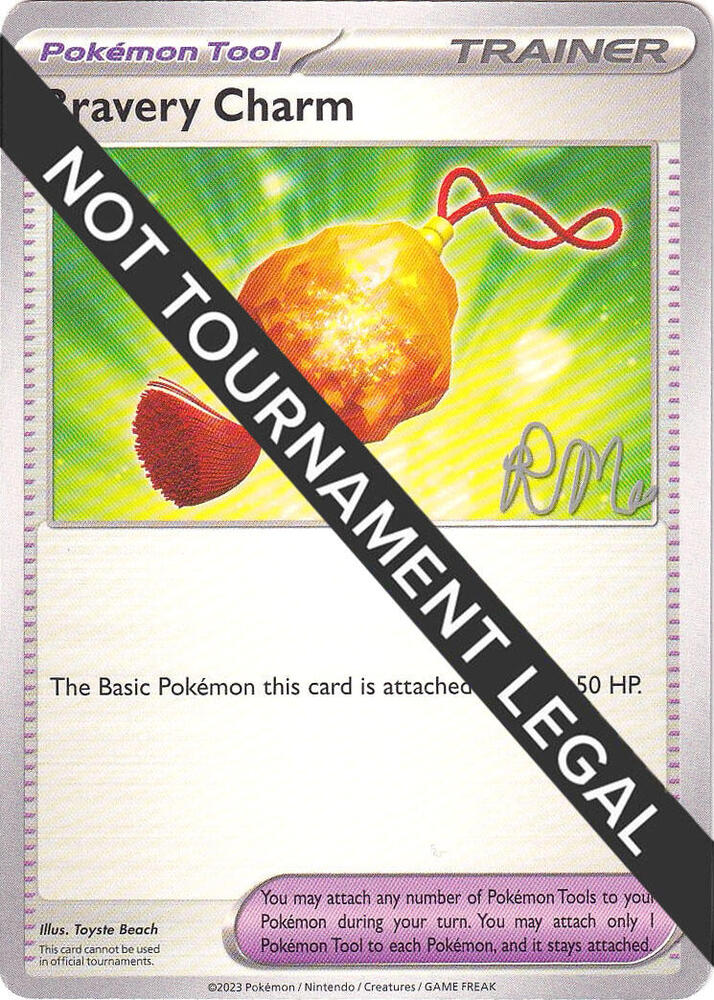 Bravery Charm - 2025 (Riley McKay) card from World Championship Decks