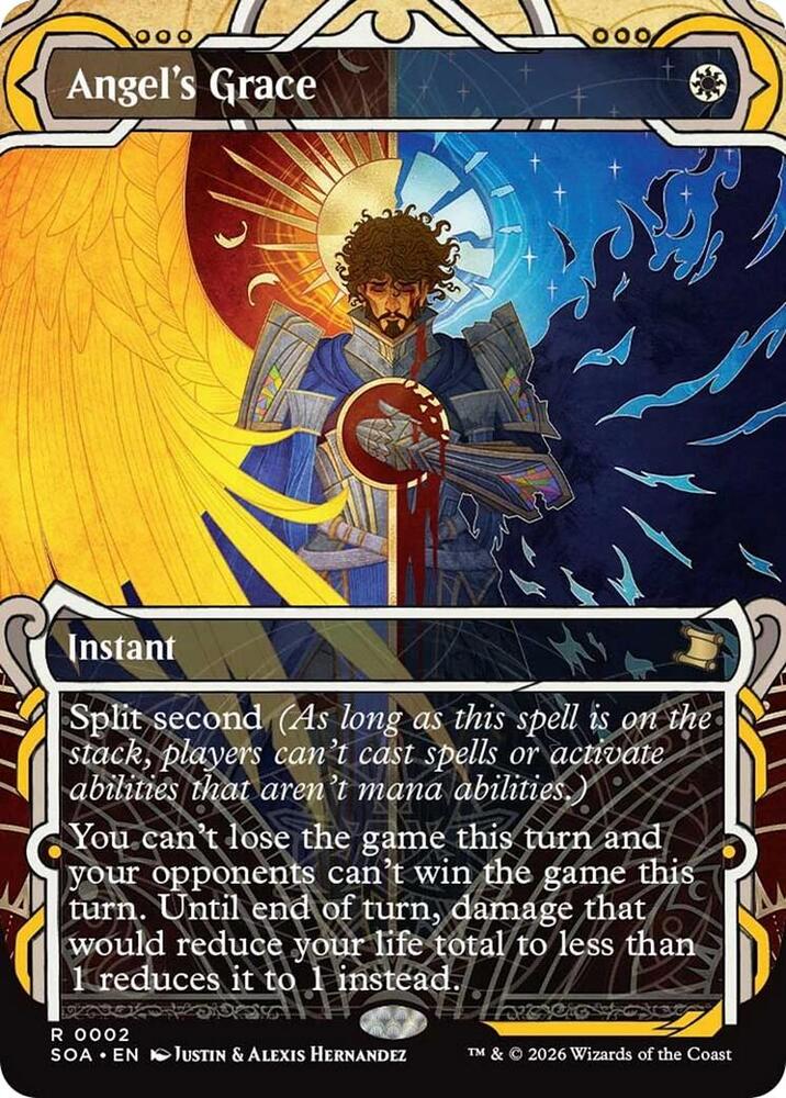 Angel's Grace 2 card from Secrets of Strixhaven: Mystical Archive