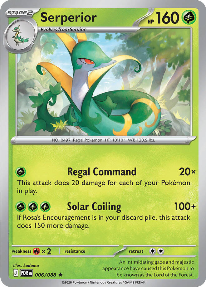 Serperior 006/088 card from Deck Exclusives