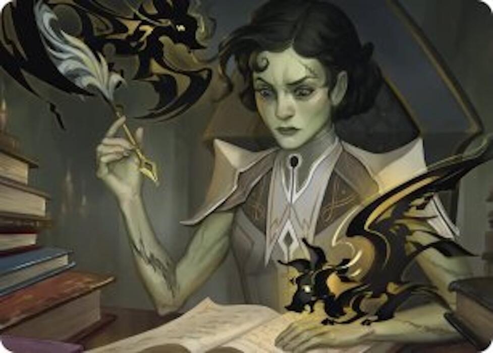 Eternal Student Art Card 11 card from Art Series: Secrets of Strixhaven
