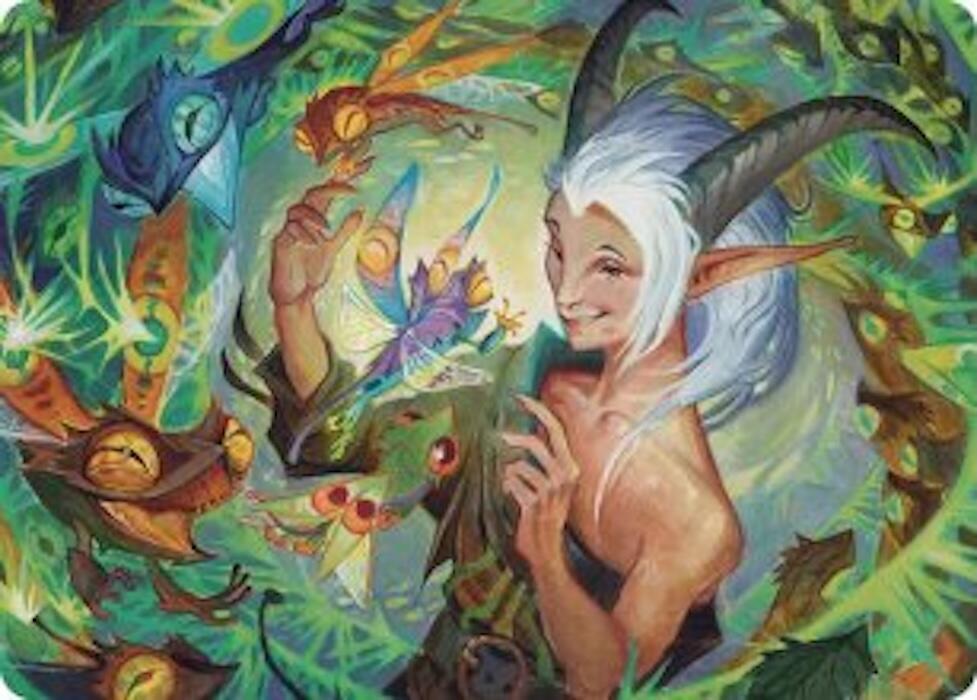 Lumaret's Favor Art Card 16 card from Art Series: Secrets of Strixhaven