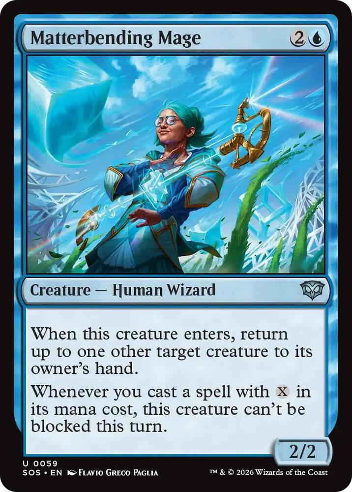 Matterbending Mage 59 card from Secrets of Strixhaven