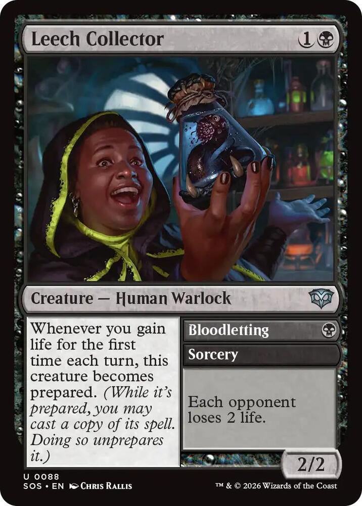 Leech Collector 88 card from Secrets of Strixhaven