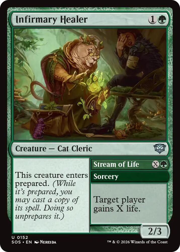 Infirmary Healer 152 card from Secrets of Strixhaven