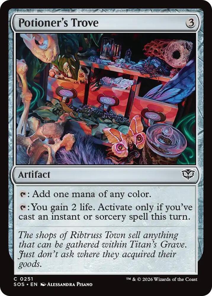 Potioner's Trove 251 card from Secrets of Strixhaven