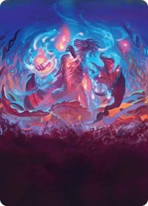 Prismari, the Inspiration Art Card 21 card from Art Series: Secrets of Strixhaven